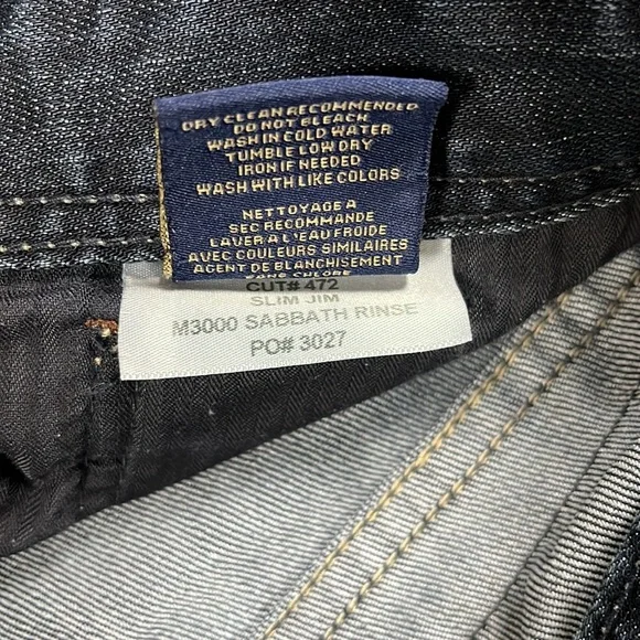 Fidelity Denim SLIM JIM SABBATH RINSE | W31 - Picture 6 of 7